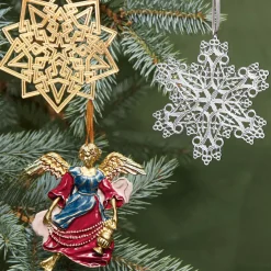 The Metropolitan Museum of Art Ornaments*2023 Sterling Silver Star And Snowflake Ornament Set