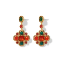 The Metropolitan Museum of Art Earrings*Algerian Cluster Drop Earrings