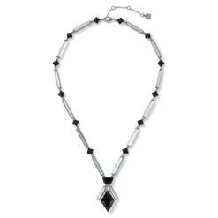 The Metropolitan Museum of Art Jewelry Sets*American Deco Pendant Necklace And Long Pendant Earrings Set