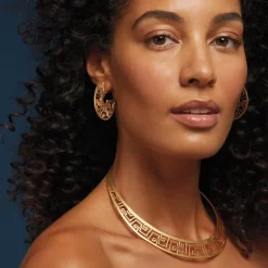 The Metropolitan Museum of Art Jewelry Sets*Ancient Fretwork Necklace & Earrings Set