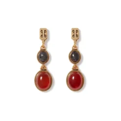 The Metropolitan Museum of Art Earrings*Ancient Gems Two-Tone Drop Earrings