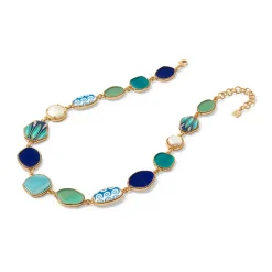 The Metropolitan Museum of Art Necklaces*Ancient Mixed Motifs Glass Statement Necklace