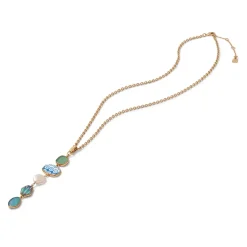 The Metropolitan Museum of Art Necklaces*Ancient Mixed Motifs Glass Pendant Drop Necklace