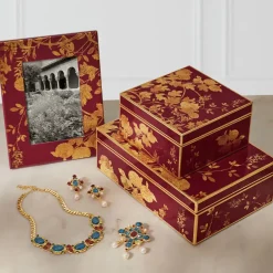 The Metropolitan Museum of Art Decorative Accents*Autumn Grasses Square Box