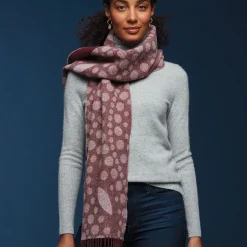 The Metropolitan Museum of Art Scarves & Wraps*Basket-Weave Pattern Reversible Wool Scarf