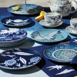 The Metropolitan Museum of Art Tableware*Blue & White Salad Plate Set