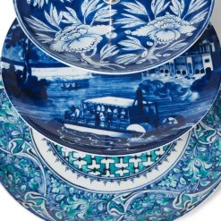 The Metropolitan Museum of Art Tableware*Blue & White Three-Tier Server