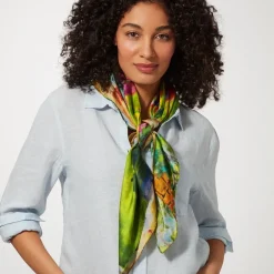 The Metropolitan Museum of Art Scarves & Wraps*Bonnard Garden Square Silk Scarf