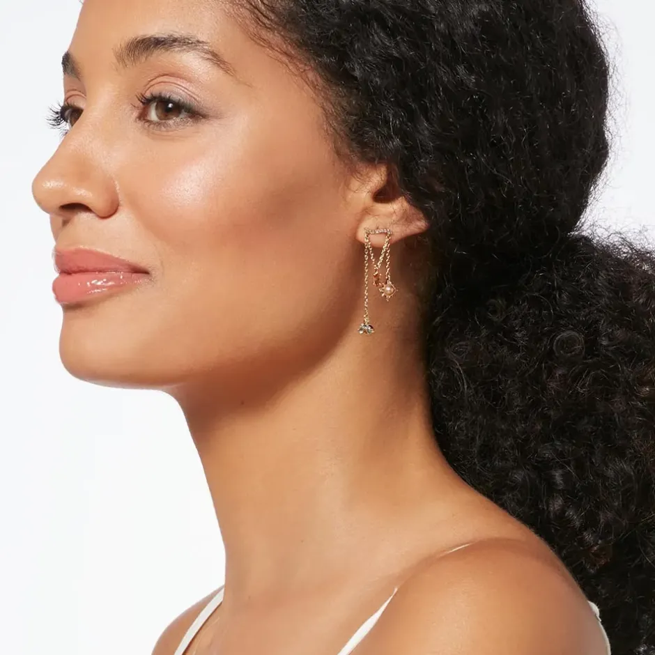 The Metropolitan Museum of Art Earrings*British Tree Of Life Chandelier Earrings With Charms