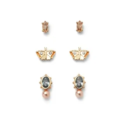 The Metropolitan Museum of Art Earrings*British Tree Of Life Insects Stud Earring Set