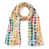 The Metropolitan Museum of Art Scarves & Wraps*Byzantine Tesserae Oblong Silk Scarf