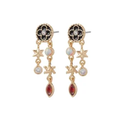 The Metropolitan Museum of Art Earrings*Celestial Symbols Chandelier Earrings