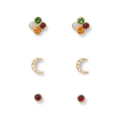 The Metropolitan Museum of Art Earrings*Celestial Symbols Stellar Stud Earrings Set