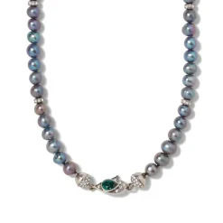 The Metropolitan Museum of Art Jewelry Sets*Chelsea Peacock Pearl Necklace And Drop Earrings Set