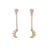 The Metropolitan Museum of Art Earrings*Crescent Moon Drop Earrings
