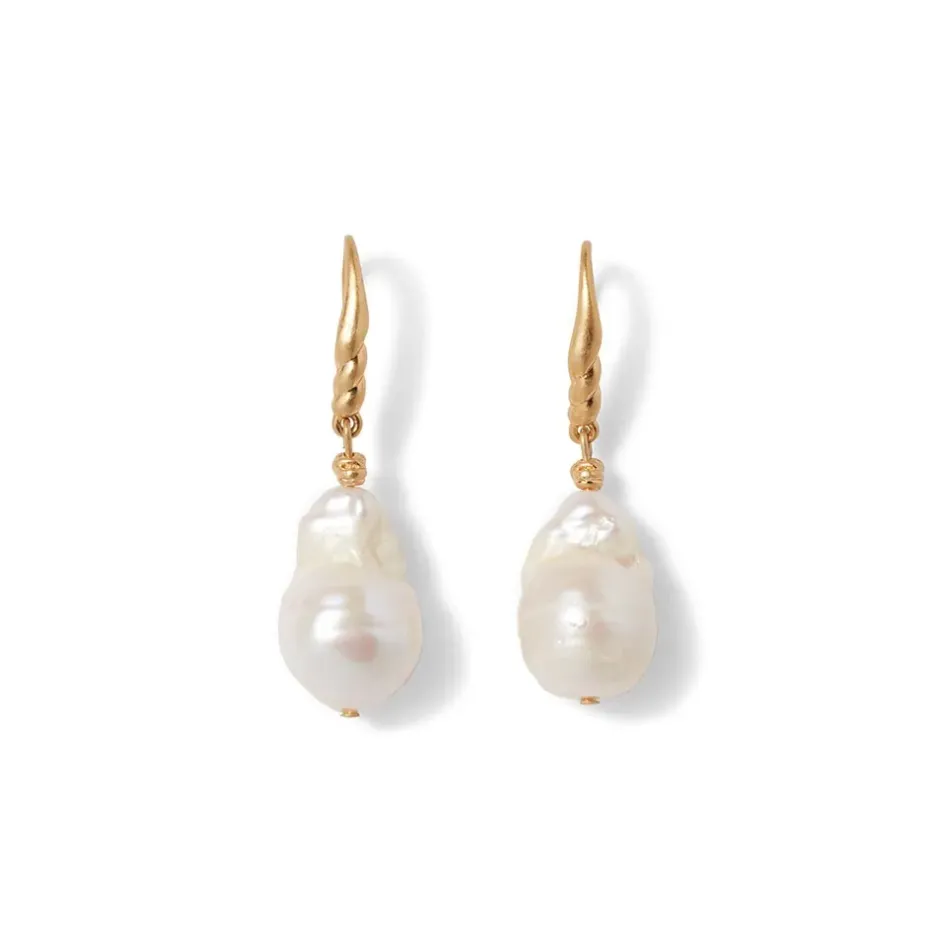 The Metropolitan Museum of Art Earrings*Cypriot Twist Pearl Drop Earrings