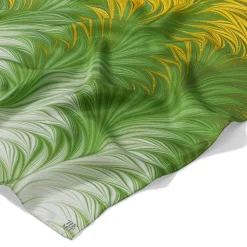 The Metropolitan Museum of Art Scarves & Wraps*Daisy Garden Marbled Paper Oblong Silk Scarf