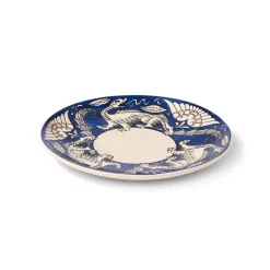 The Metropolitan Museum of Art Tableware*De Morgan Stylized Dragons Salad Plate Set