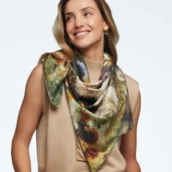 The Metropolitan Museum of Art Scarves & Wraps*Degas Impressions Double-Sided Square Silk Scarf