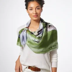 The Metropolitan Museum of Art Scarves & Wraps*Dehn Spring In Central Park Square Silk Scarf