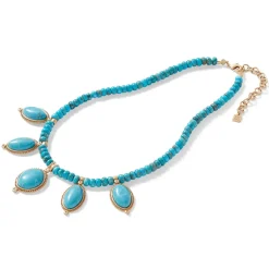 The Metropolitan Museum of Art Necklaces*Egyptian Hathor Turquoise Multi-Drop Necklace