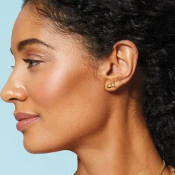 The Metropolitan Museum of Art Earrings*Egyptian New Kingdom Cat Stud Earrings