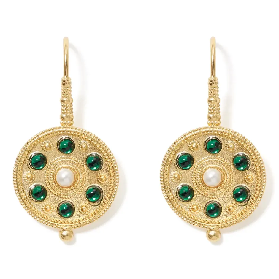 The Metropolitan Museum of Art Earrings*Embellished Disc Drop Earrings