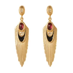 The Metropolitan Museum of Art Earrings*Erte Rayonnement Drop Earrings