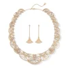 The Metropolitan Museum of Art Jewelry Sets*Erte Zizi Necklace And Drop Earrings Set