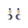 The Metropolitan Museum of Art Earrings*Fatimid Lapis Crescent Drop Earrings
