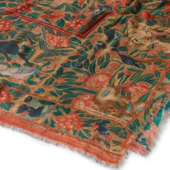 The Metropolitan Museum of Art Scarves & Wraps*Flora And Fauna Oversize Cashmere-Blend Shawl