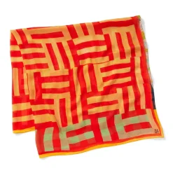 The Metropolitan Museum of Art Scarves & Wraps*Gee'S Bend Kennedy Basket-Weave Oversize Square Scarf