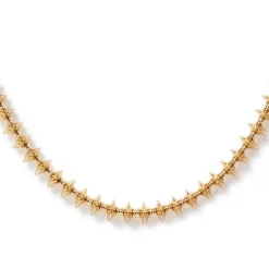 The Metropolitan Museum of Art Jewelry Sets*Golden Disc Necklace And Huggie Earrings Set
