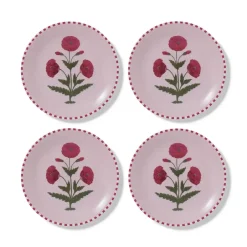The Metropolitan Museum of Art Tableware*Good Earth Blooming Poppies Salad Plate Set