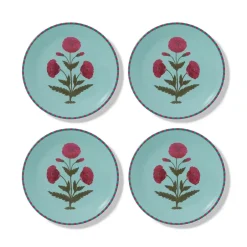 The Metropolitan Museum of Art Tableware*Good Earth Blooming Poppies Salad Plate Set
