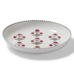 The Metropolitan Museum of Art Tableware*Good Earth Blooming Poppies Round Serving Dish
