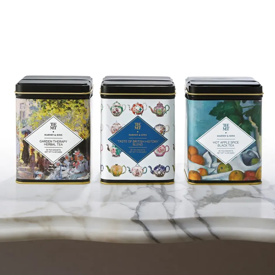 The Metropolitan Museum of Art Tableware*Harney & Sons Tea Tin Set