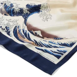 The Metropolitan Museum of Art Scarves & Wraps*Hokusai Great Wave Oblong Silk Scarf