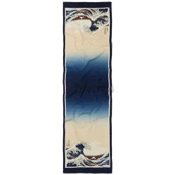 The Metropolitan Museum of Art Scarves & Wraps*Hokusai Great Wave Oblong Silk Scarf
