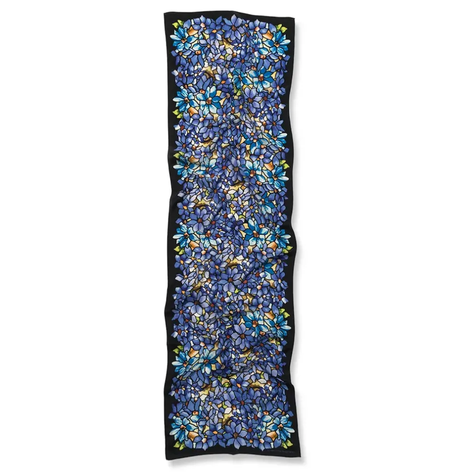 The Metropolitan Museum of Art Scarves & Wraps*Louis C. Tiffany Clematis Oblong Silk Scarf