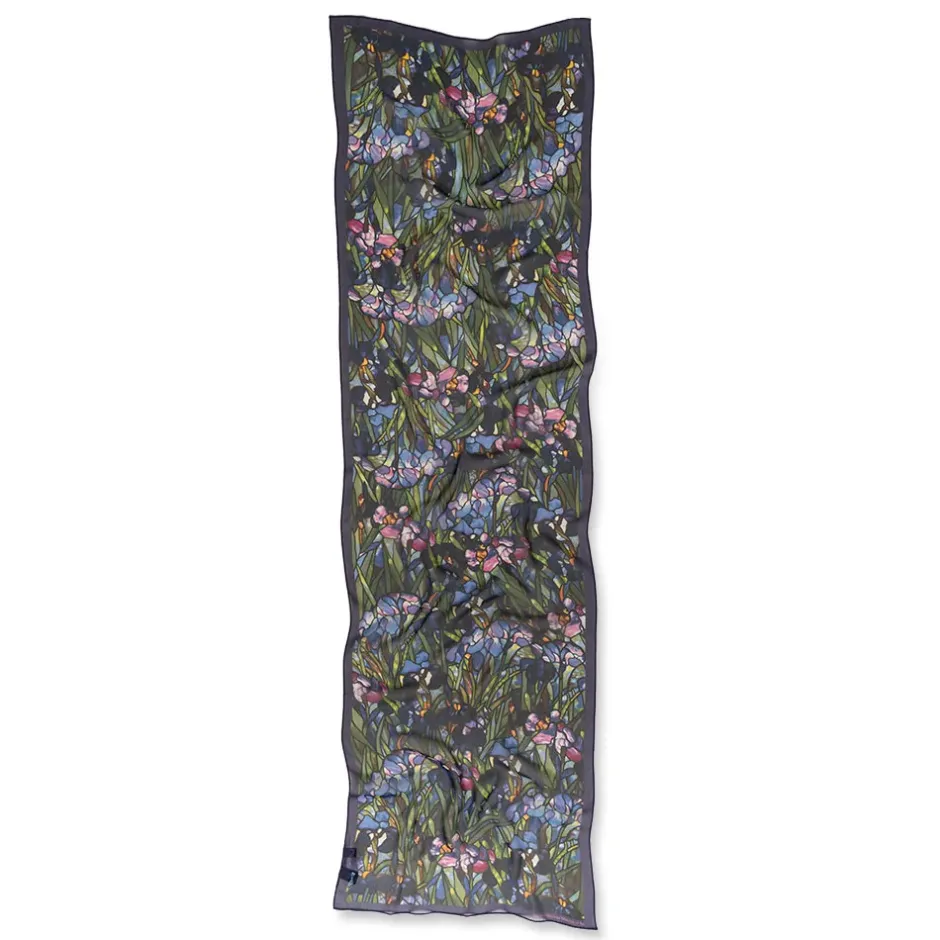 The Metropolitan Museum of Art Scarves & Wraps*Louis C. Tiffany Irises Oblong Silk Scarf