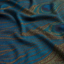 The Metropolitan Museum of Art Scarves & Wraps*Louis C. Tiffany Peacock Feather Wool-Blend Shawl