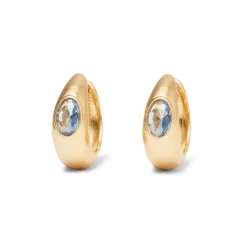 The Metropolitan Museum of Art Earrings*Medieval Stone Hoop Earrings