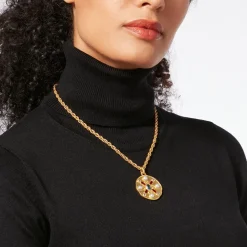 The Metropolitan Museum of Art Necklaces*Medieval Stone Medallion Pendant Necklace