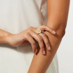 The Metropolitan Museum of Art Rings*Mediterranean Coin And Stone Ring