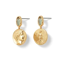 The Metropolitan Museum of Art Earrings*Mediterranean Coin Drop Earrings