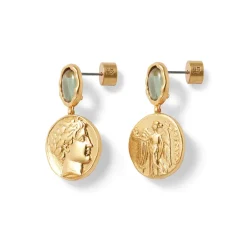 The Metropolitan Museum of Art Earrings*Mediterranean Coin Drop Earrings