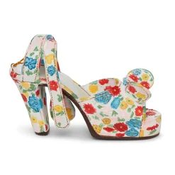 The Metropolitan Museum of Art Ornaments*Mixed Flora Platform Sandal Shoe Ornament