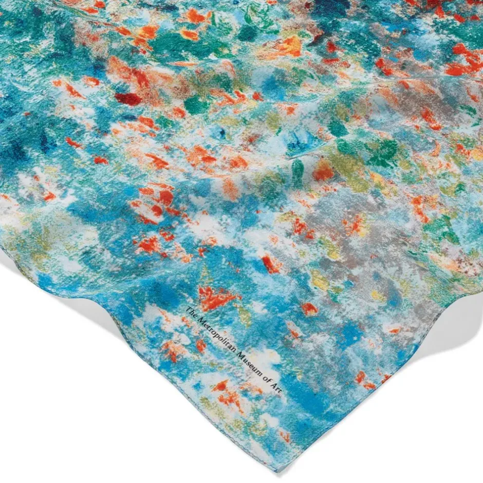 The Metropolitan Museum of Art Scarves & Wraps*Monet Garden At Argenteuil Oblong Silk Scarf