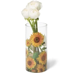 The Metropolitan Museum of Art Decorative Accents*Monet Sunflowers Glass Vase